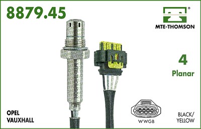 Mte-thomson Lambdasonde [Hersteller-Nr. 8879.45.110] für Opel, Vauxhall von MTE-THOMSON