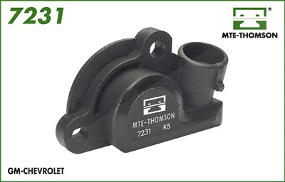 Mte-thomson Drosselklappensensor [Hersteller-Nr. 7231] für Chevrolet, Daewoo, Opel, Vauxhall von MTE-THOMSON
