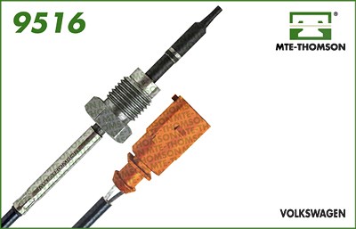 Mte-thomson Sensor, Abgastemperatur [Hersteller-Nr. 9516] für VW von MTE-THOMSON