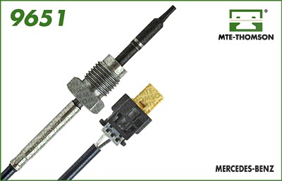Mte-thomson Sensor, Abgastemperatur [Hersteller-Nr. 9651] für Mercedes-Benz von MTE-THOMSON