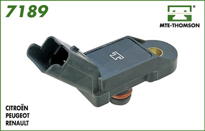Mte-thomson Sensor, Saugrohrdruck [Hersteller-Nr. 7189] für Citroën, Fiat, Lancia, Peugeot, Renault von MTE-THOMSON