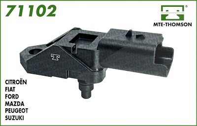 Mte-thomson Sensor, Saugrohrdruck [Hersteller-Nr. 71102] für Citroën, Fiat, Ford, Lancia, Mazda, Mini, Peugeot, Suzuki, Volvo von MTE-THOMSON