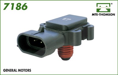 Mte-thomson Sensor, Saugrohrdruck [Hersteller-Nr. 7186] für Opel von MTE-THOMSON