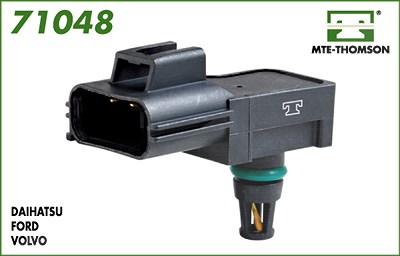 Mte-thomson Sensor für Saugrohrdruck [Hersteller-Nr. 71048] für Ford, Ford Usa, Mazda, Volvo von MTE-THOMSON