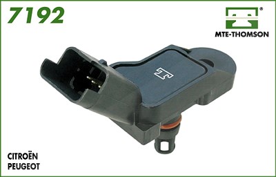 Mte-thomson Sensor für Saugrohrdruck [Hersteller-Nr. 7192] für Citroën, Fiat, Peugeot von MTE-THOMSON