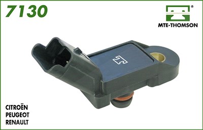 Mte-thomson Sensor für Saugrohrdruck [Hersteller-Nr. 7130] für Citroën, Fiat, Lancia, Peugeot, Renault von MTE-THOMSON