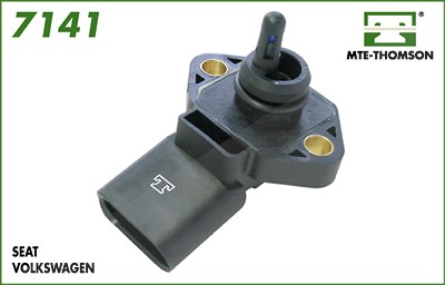 Mte-thomson Sensor für Saugrohrdruck [Hersteller-Nr. 7141] für Seat, VW von MTE-THOMSON