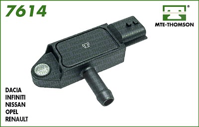 Mte-thomson Sensor, Abgasdruck [Hersteller-Nr. 7614] für Dacia, Infiniti, Nissan, Opel, Renault, Suzuki von MTE-THOMSON