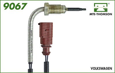 Mte-thomson Sensor, Abgastemperatur [Hersteller-Nr. 9067] für VW von MTE-THOMSON