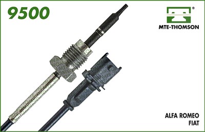 Mte-thomson Sensor, Abgastemperatur [Hersteller-Nr. 9500] für Alfa Romeo, Fiat von MTE-THOMSON