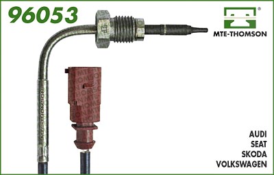 Mte-thomson Sensor, Abgastemperatur [Hersteller-Nr. 96053] für Audi, Seat, Skoda, VW von MTE-THOMSON