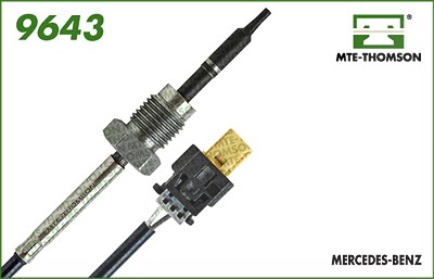 Mte-thomson Sensor, Abgastemperatur [Hersteller-Nr. 9643] für Mercedes-Benz von MTE-THOMSON
