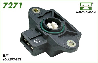 Mte-thomson Sensor, Drosselklappenstellung [Hersteller-Nr. 7271] für Seat, VW von MTE-THOMSON