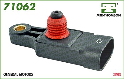 Mte-thomson Sensor, Saugrohrdruck [Hersteller-Nr. 71062] für Chevrolet von MTE-THOMSON