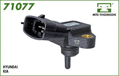 Mte-thomson Sensor, Saugrohrdruck [Hersteller-Nr. 71077] für Hyundai, Kia von MTE-THOMSON