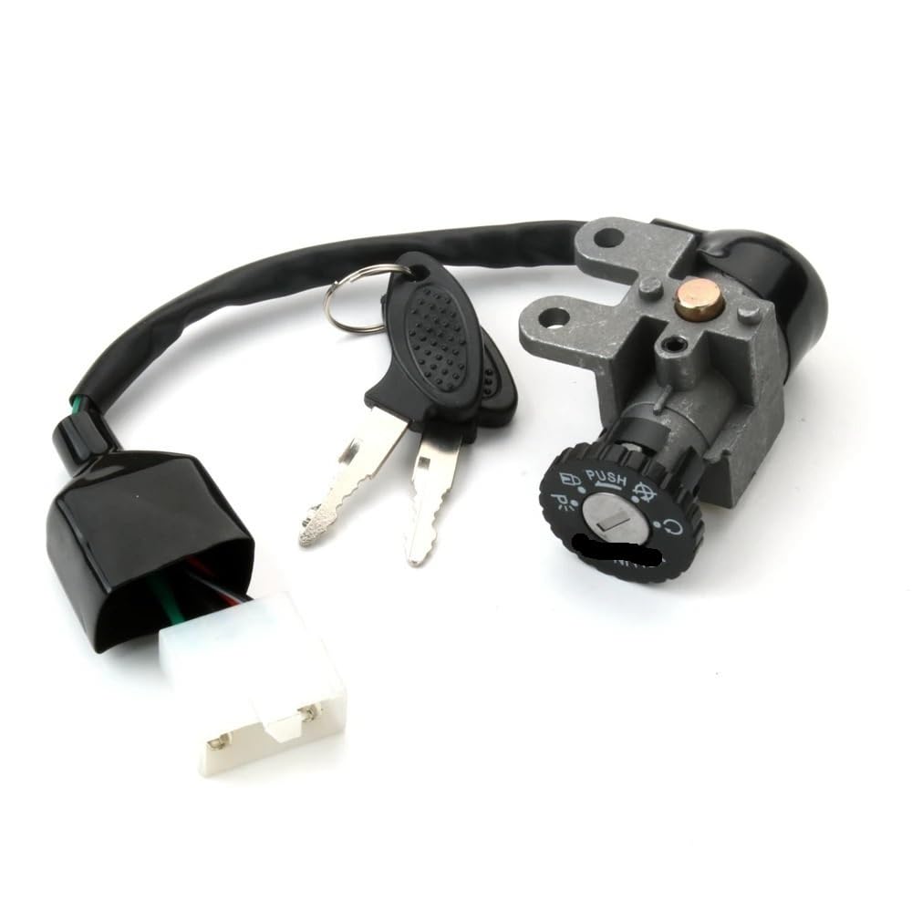 BT49QT-9 9R1 9R3 9S1 9S3 50cc 4-Takt-Scooter-Schlüsselschalter Schaltschalter-Set kompatibel mit universellen Rollerteilen von MTGUIWF