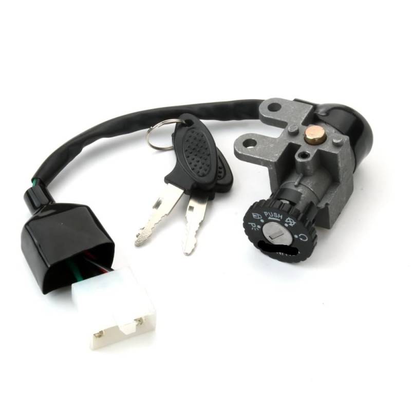 BT49QT-9 9R1 9R3 9S1 9S3 50cc 4-Takt-Scooter-Schlüsselschalter Schaltschalter-Set kompatibel mit universellen Rollerteilen von MTGUIWF