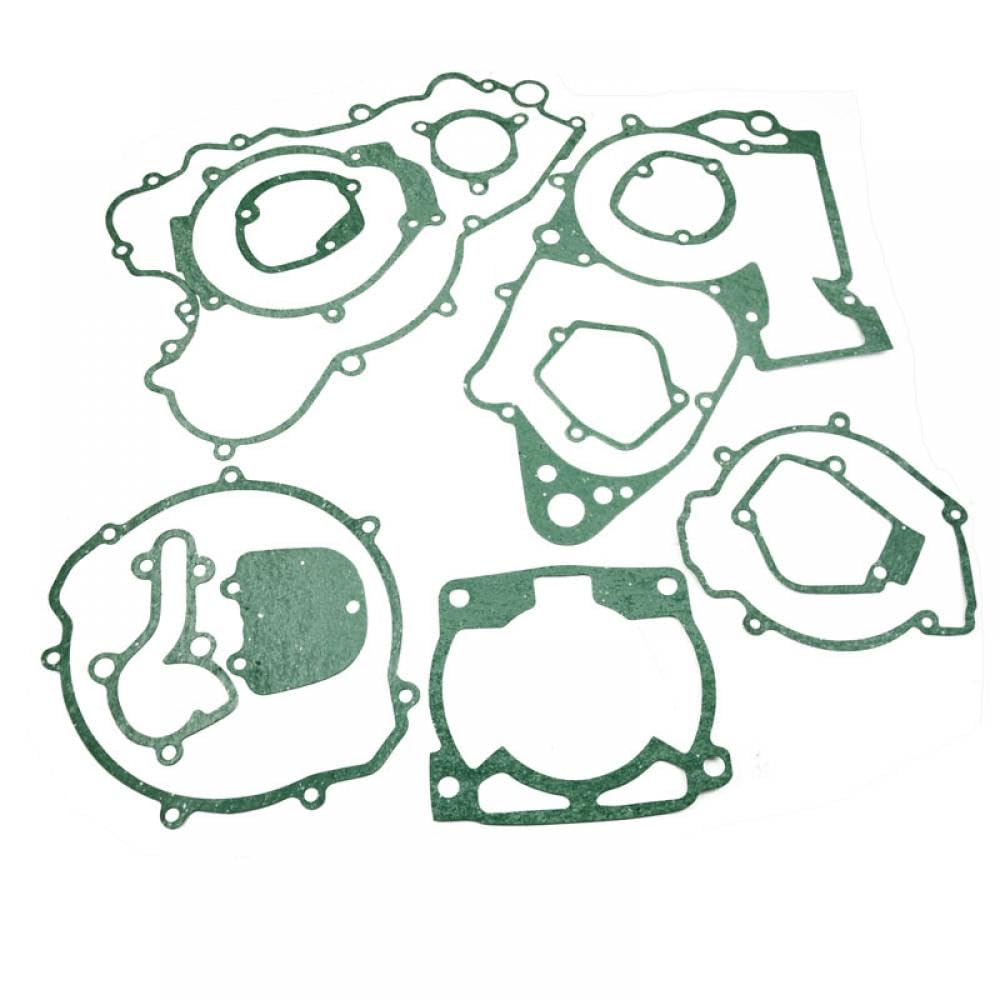 Motorrad Motor Kurbelgehäuse Abdeckungen Und Zylinder Dichtung Kit Set Kompatibel Mit K 250SX 2000-2002 250EXC 2000-2003 250 SX EXC von MTGUIWF