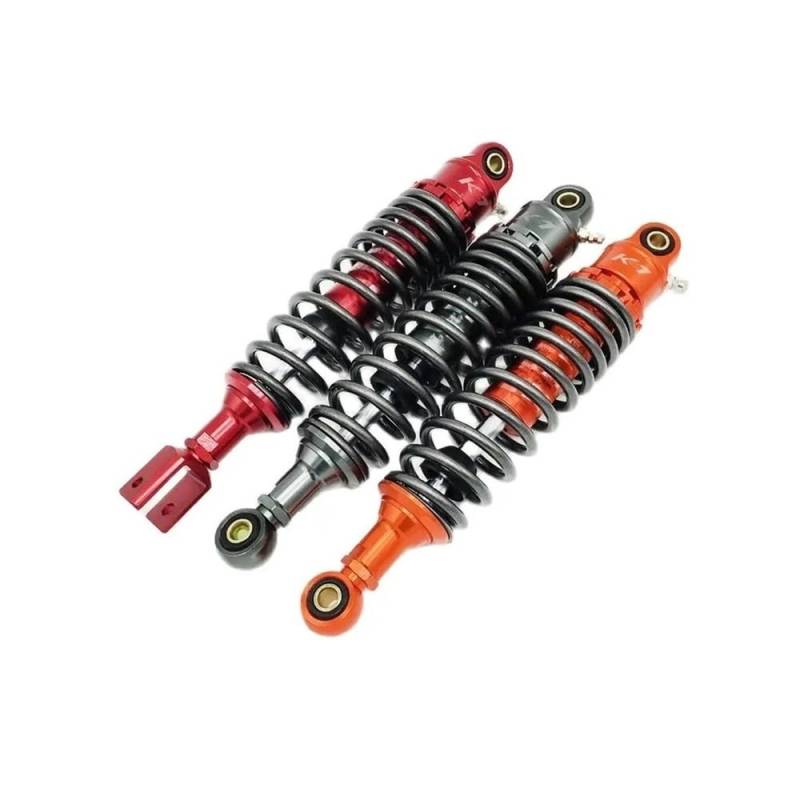 Universelle kompatible 320 mm Motorrad-Hinterradaufhängung, Zugstufendämpfung, Stoßdämpfer, CNC-modifizierte Gabel, runde Schnittstelle(320MM ORANGE FORK) von MTGUIWF