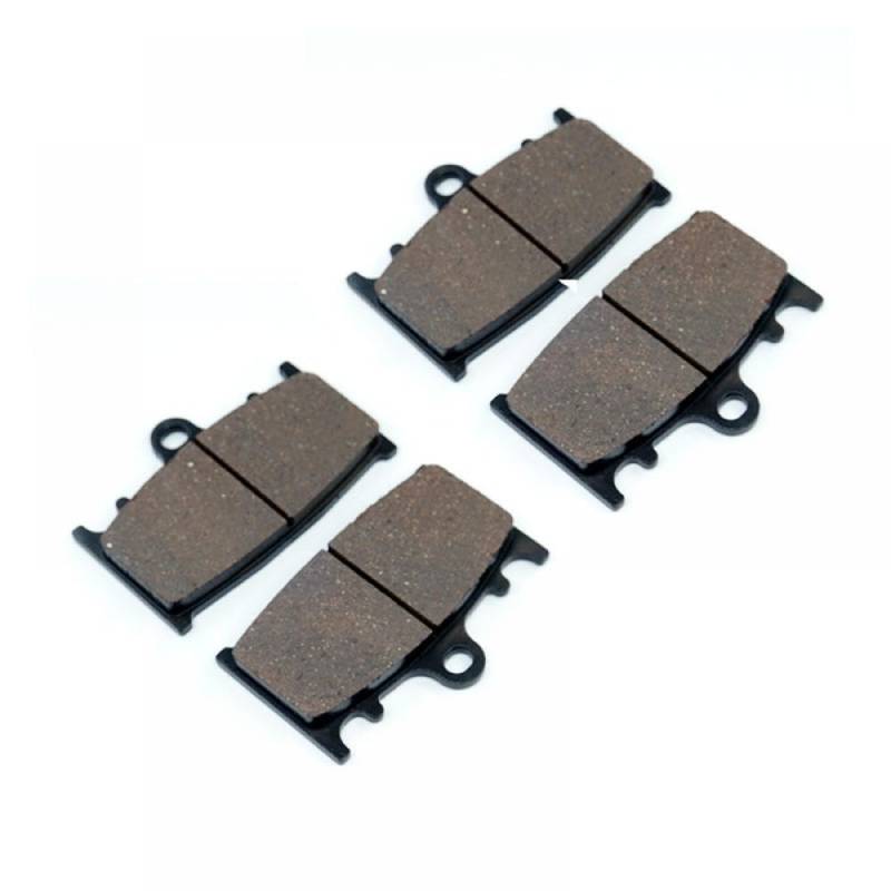 Vorderer und hinterer Bremsbelagsatz, kompatibel mit GSF650 GSF650S GSF1200 GSF1250S GSX650F GSX1250FA ABS SV1000 SV1000S(2X FRONT BRAKE PADS) von MTGUIWF