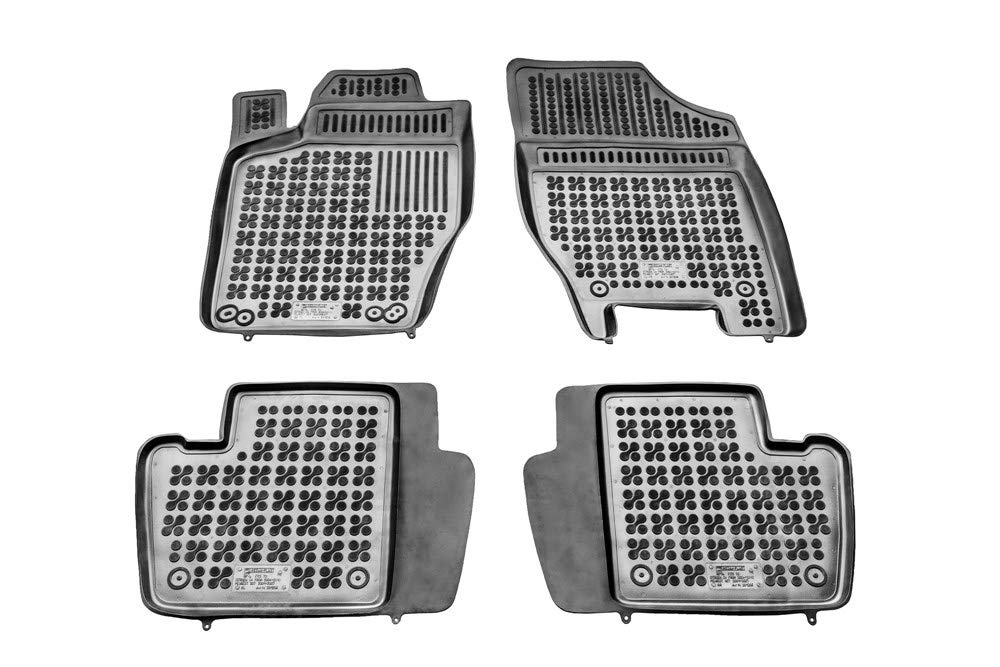MDM Gummimatten für Citroen C4 II 10.2010>12.2020 Passform, Fussmatten mit hohem Rand 5 cm, cod. 3D 5316 von MTM