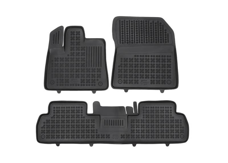 MDM Gummimatten für FIAT Doblo III/e-Doblo (Electric) 2023> Passform, Fussmatten mit hohem Rand 5 cm, cod. 3D 10362 von MTM