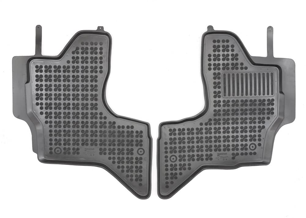 MDM Gummimatten für Piaggio Porter (NP6) 2020> Passform, Fussmatten mit hohem Rand 5 cm, cod. 3D 9752 von MTM