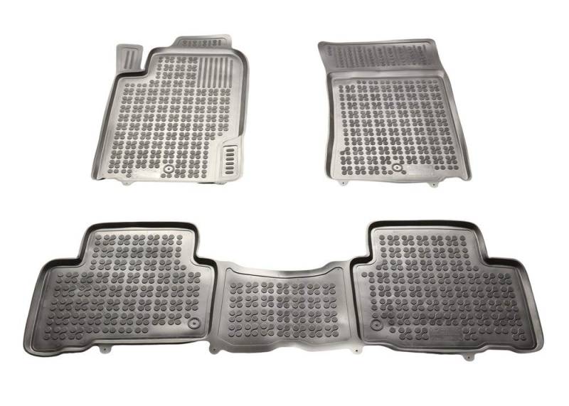 MDM Gummimatten für SsangYong Rexton ab 2013> Passform, Fussmatten mit hohem Rand 5 cm, cod. 3D 7121 von MTM