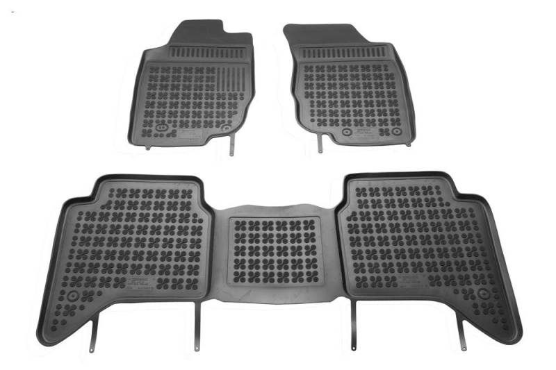 MDM Gummimatten für Toyota Hilux 2006>2011 Passform, Fussmatten mit hohem Rand 5 cm, cod. 3D 8309 von MTM