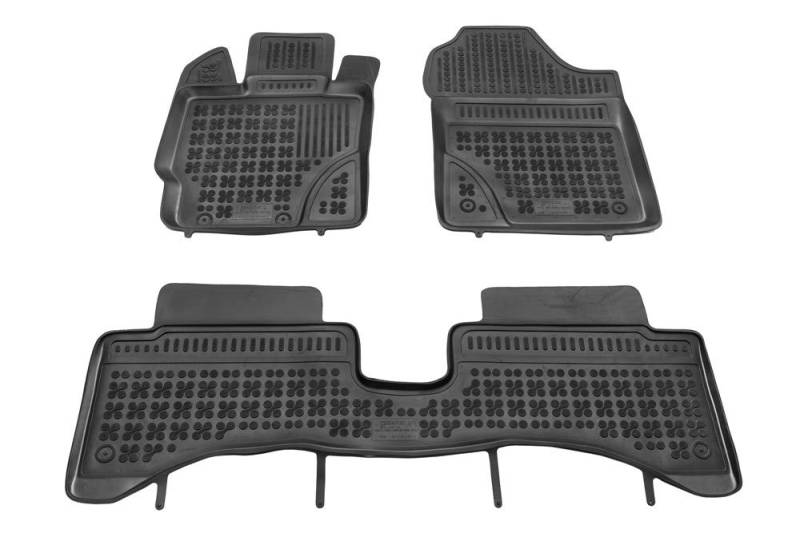 MDM Gummimatten für Toyota Yaris III Hybrid 2014>08.2020 Passform, Fussmatten mit hohem Rand 5 cm, cod. 3D 5749 von MTM
