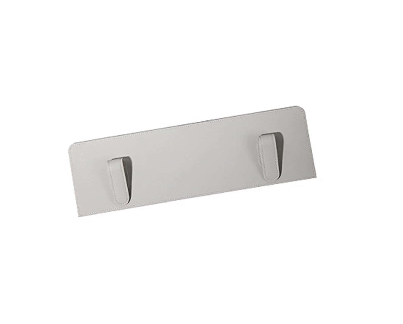 Auto-Sonnenblende Auto Sonnenschutz Extender Einstellbare Extension Board Anti Glare PU Leder Panel Sonnenblende(Gray) von MTNDUYGV