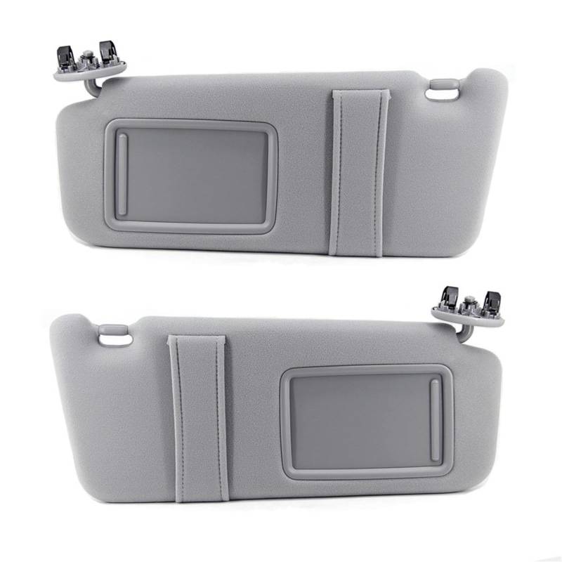 Auto-Sonnenblende Für Toyota Für Camry 2007-2011 Auto Sonnenblende Schatten Spiegel Fahrer Passagier Links Rechts Seite 74320-06780-B0 Sonnenblende(Left and Right2) von MTNDUYGV