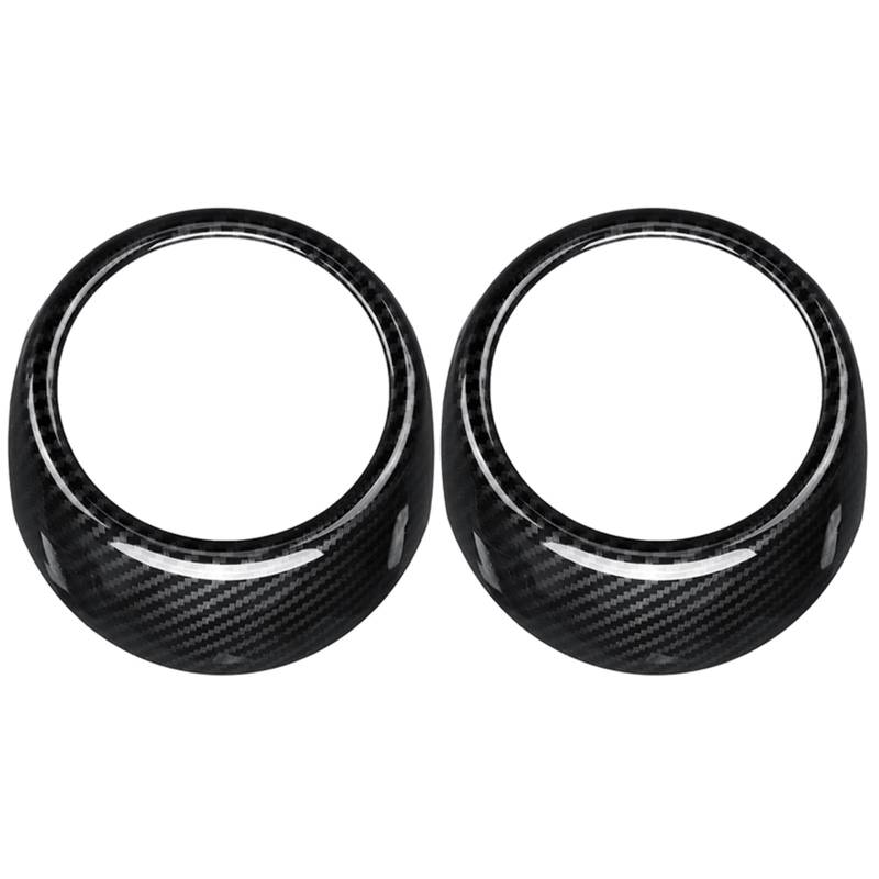 Autoinnenraumtürgriff Für MINI Für Cooper 3DR F56 F57 Auto Innen Türgriffe 2PCS Carbon Faser Auto Tür Griff Abdeckung Trim Auto-Innen Türgriffe von MTNDUYGV