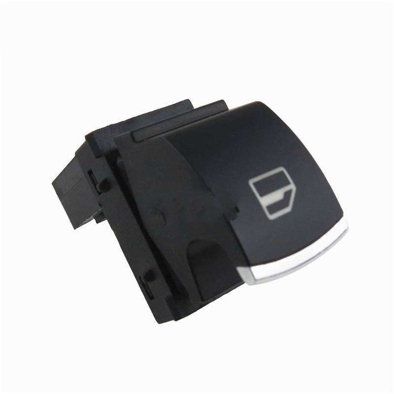 Fensterheber knopf Für Jetta Für EOS Für Passat B6 Für Tiguan Für Caddy 2K Elektrischer Fensterheber-Steuerknopfschalter 5J0959855 Fensterheber(Chrome) von MTNDUYGV
