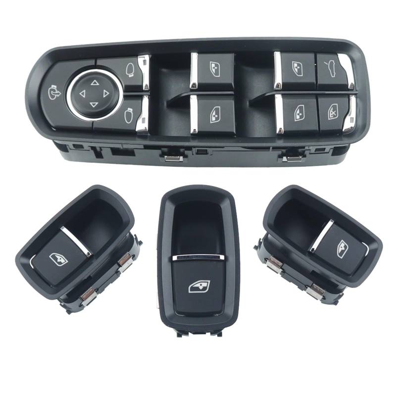 Fensterheber knopf Für Panamera Für Cayenne Für Macan Fenster Control Schalter Fahrer 7PP959858MDML / RDML/CDML Fensterheber(with Window) von MTNDUYGV