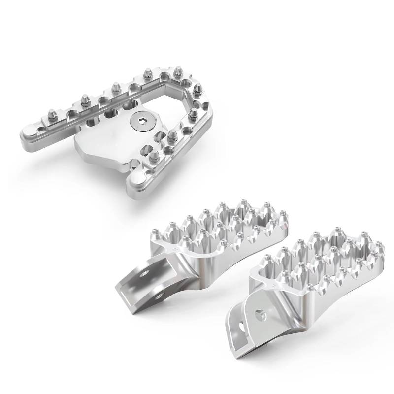Fußrasten Motorrad Für Für R1250GS 2019-2023 Für R1200GS 2013-2018 Fußrasten Fußstütze Bremspedal Motorrad Fußstütze(Set SL) von MTNDUYGV