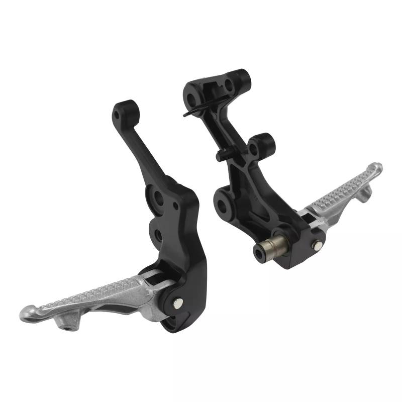 Fußrasten Motorrad Für Kawasaki Z400 2019-2023 Z500 2024 Motorrad Fahrer Fußrasten Pegs Halterung Motorrad Fußstütze von MTNDUYGV