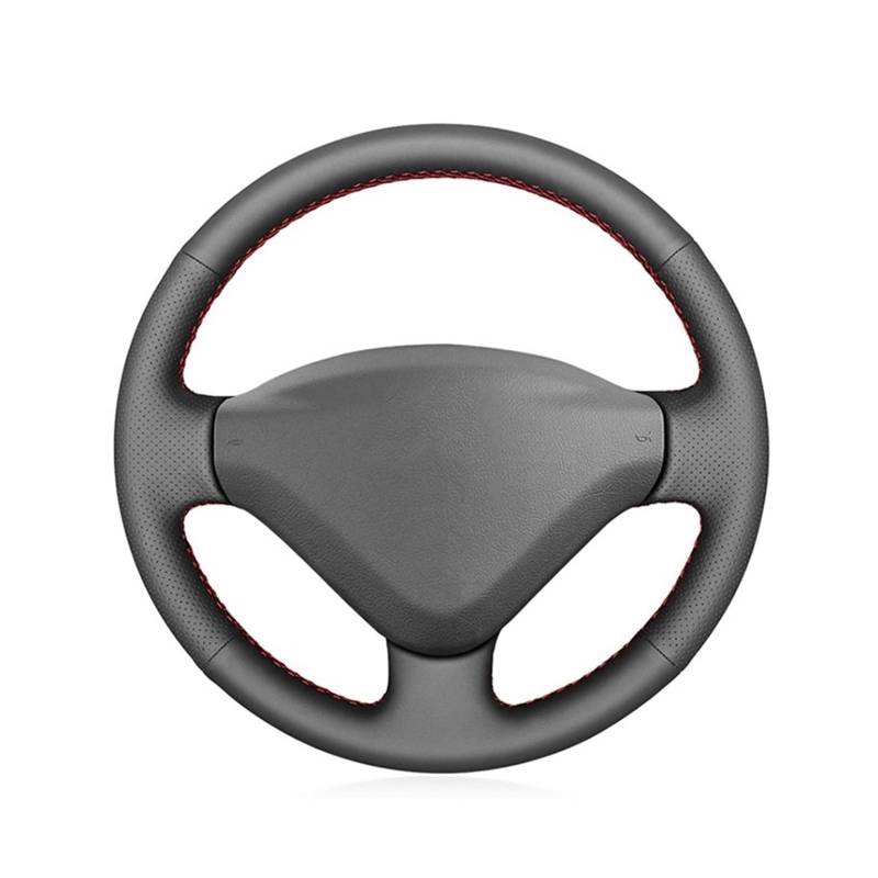 Lenkradhülle Für FIAT Für Scudo 2010 2011 2012 2013 2014 2015 2016 Auto Lenkrad Abdeckung Auto Lenkradbezug(Black) von MTNDUYGV