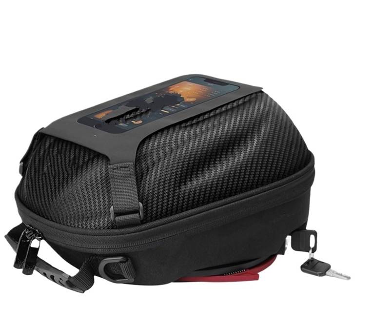 MTNDUYGV Motorrad Hecktasche Für G310 Motorrad Tank Taschen Mit Navigation Tasche Motorrad Kraftstoff Tank Lock Tasche Motorradtasche von MTNDUYGV