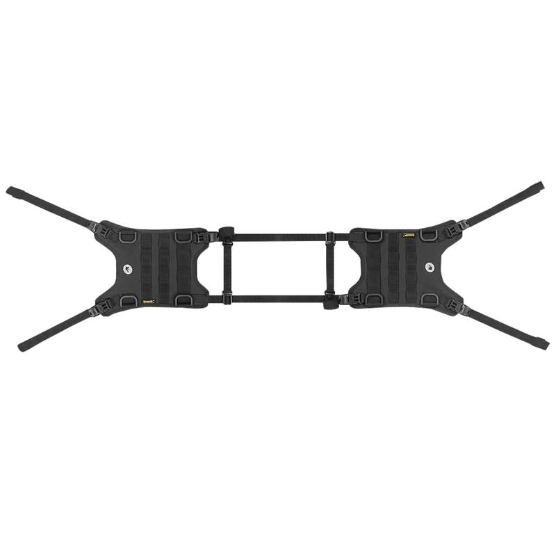 MTNDUYGV Motorrad Hecktasche Für R1200GS Motorradrahmen Crash Bar Tasche Wasserdicht 6L Stoßfänger Reparatur Werkzeug Platzierung Trockentaschen Motorradtasche(Mounting Base) von MTNDUYGV
