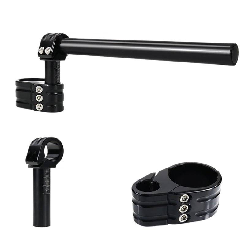 Motorrad-lenkererhöhung Universal Für 37mm 41mm 43mm 50mm 53mm 55mm Einstellbare Clip-ons Lenker Motorrad Lenker Clip-On Griff Bar Raiser(53mm Riser) von MTNDUYGV