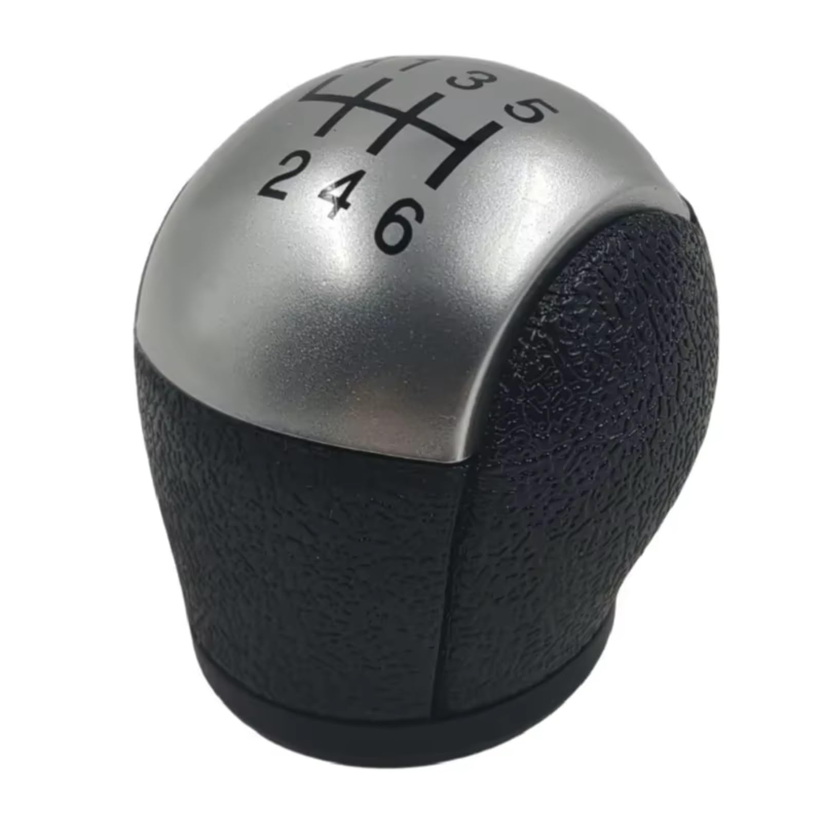 schaltknauf Für Ford Für Transit Für Van MK7 2006-2013 Manuelle Getriebe Griff Ball 6 Geschwindigkeit Schaltknauf schaltknüppel(Silver) von MTNDUYGV