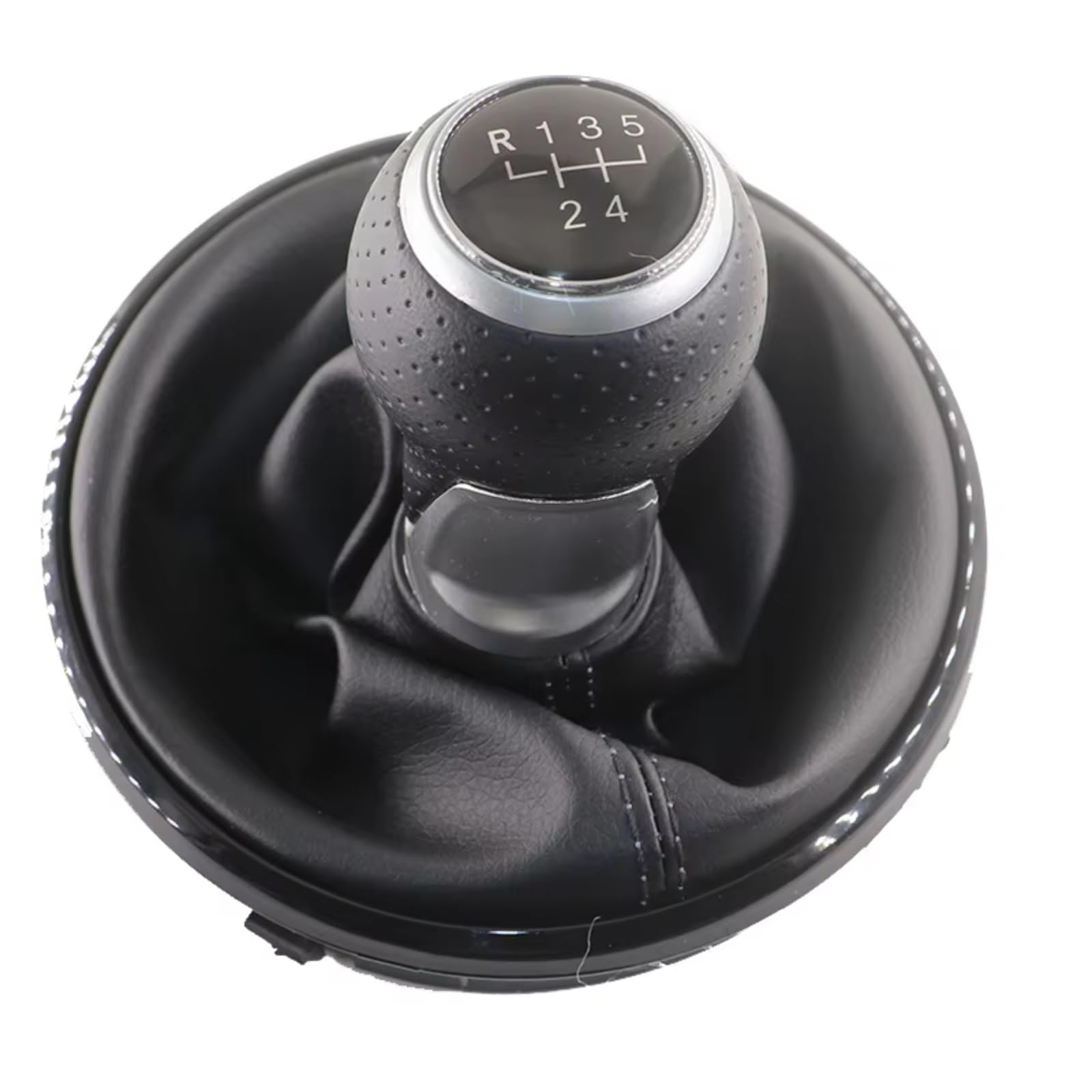 schaltknauf Für Skoda Für Fabia 2 2007-2010 Für Roomster 2006-2010 Auto Manuelle Getriebe Schaltknauf/Boot schaltknüppel(5 Speed) von MTNDUYGV