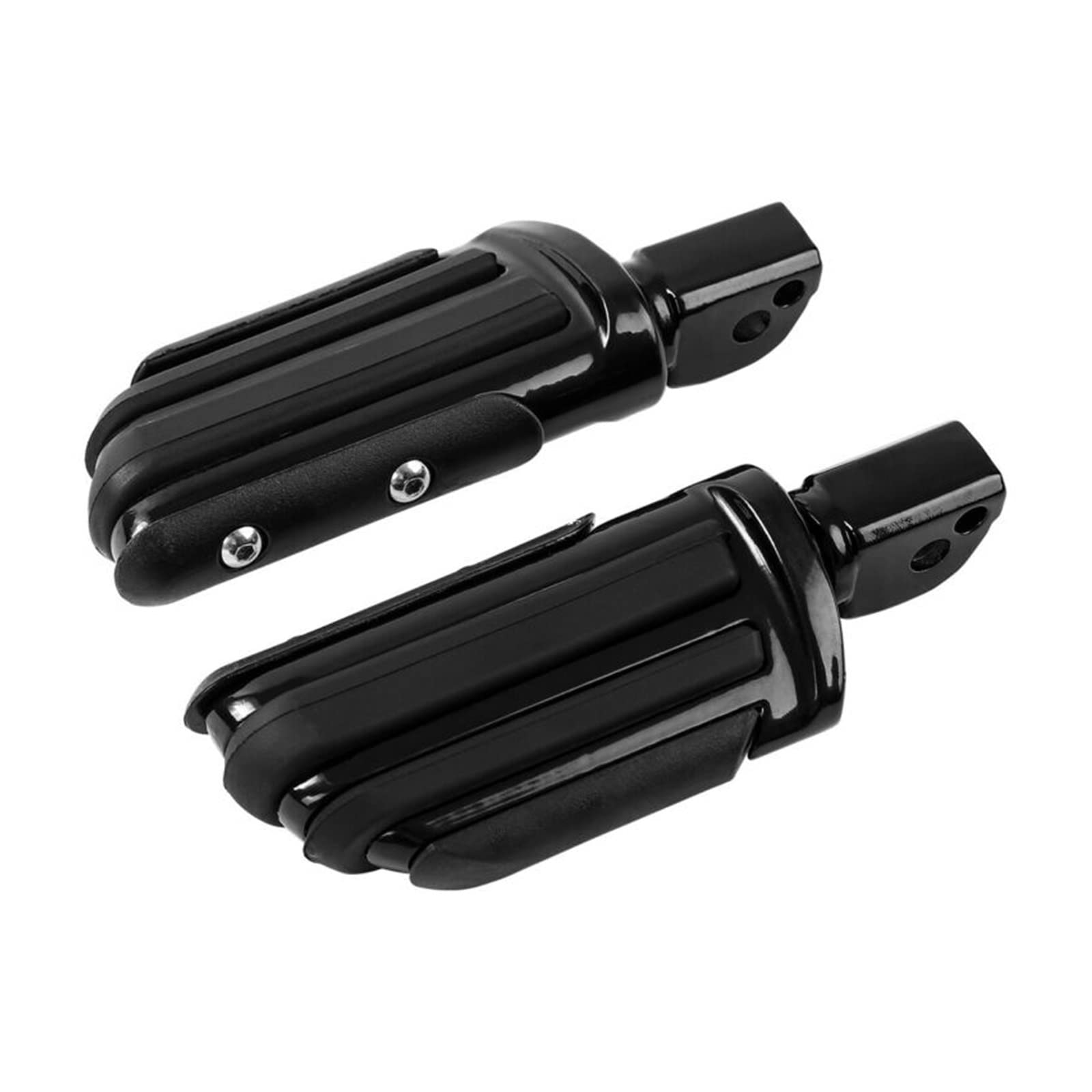 Fußrastenhalterungen for den hinteren Beifahrer, kompatibel mit Harley Deluxe Softail Slim Heritage Breakout Fat Boy Street Fat Bob Low Rider Sport Glide(XF2109129-B) von MTOIDVALX