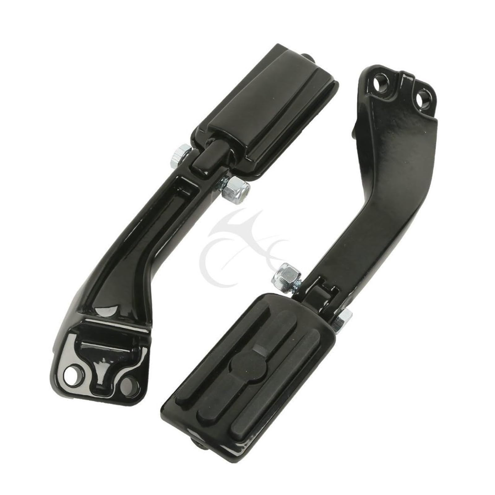 Halterung for die hintere Beifahrerfußrastenhalterung for Motorrad, kompatibel mit Harley Dyna Street Low Rider Fat Bob FXDB FXDF Wide Glide 2006–17 Halterung for die hintere Beifahrerfußrastenhalterung for Motorrad, kompatibel mit Harley Dyna Street Low Rider Fat Bob FXDB FXDF Wide Glide 2006–17 von MTOIDVALX