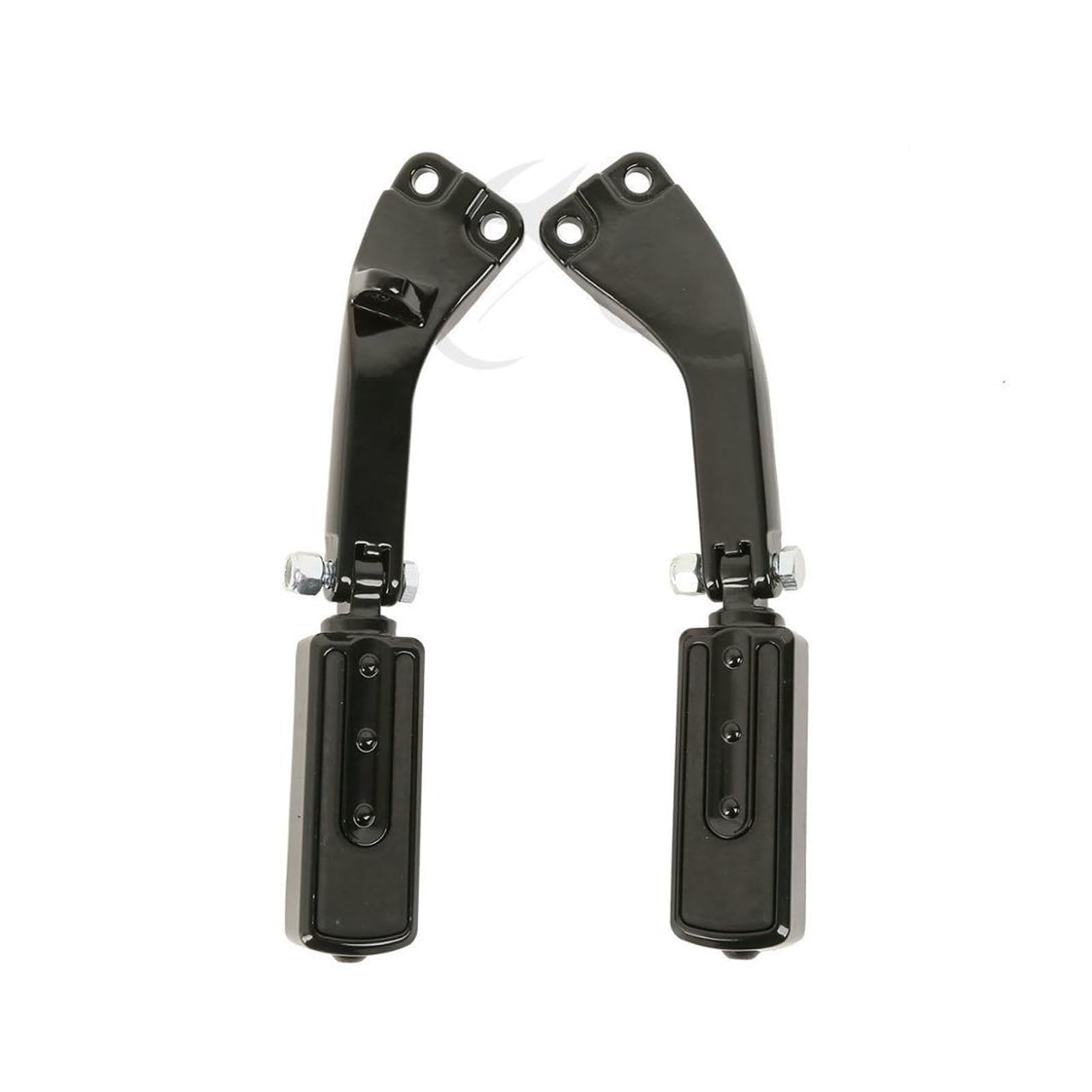 Montagehalterungen for Beifahrerfußrasten for Motorrad, kompatibel mit Harley Dyna Glide-Modellen 2006–2017(A) von MTOIDVALX