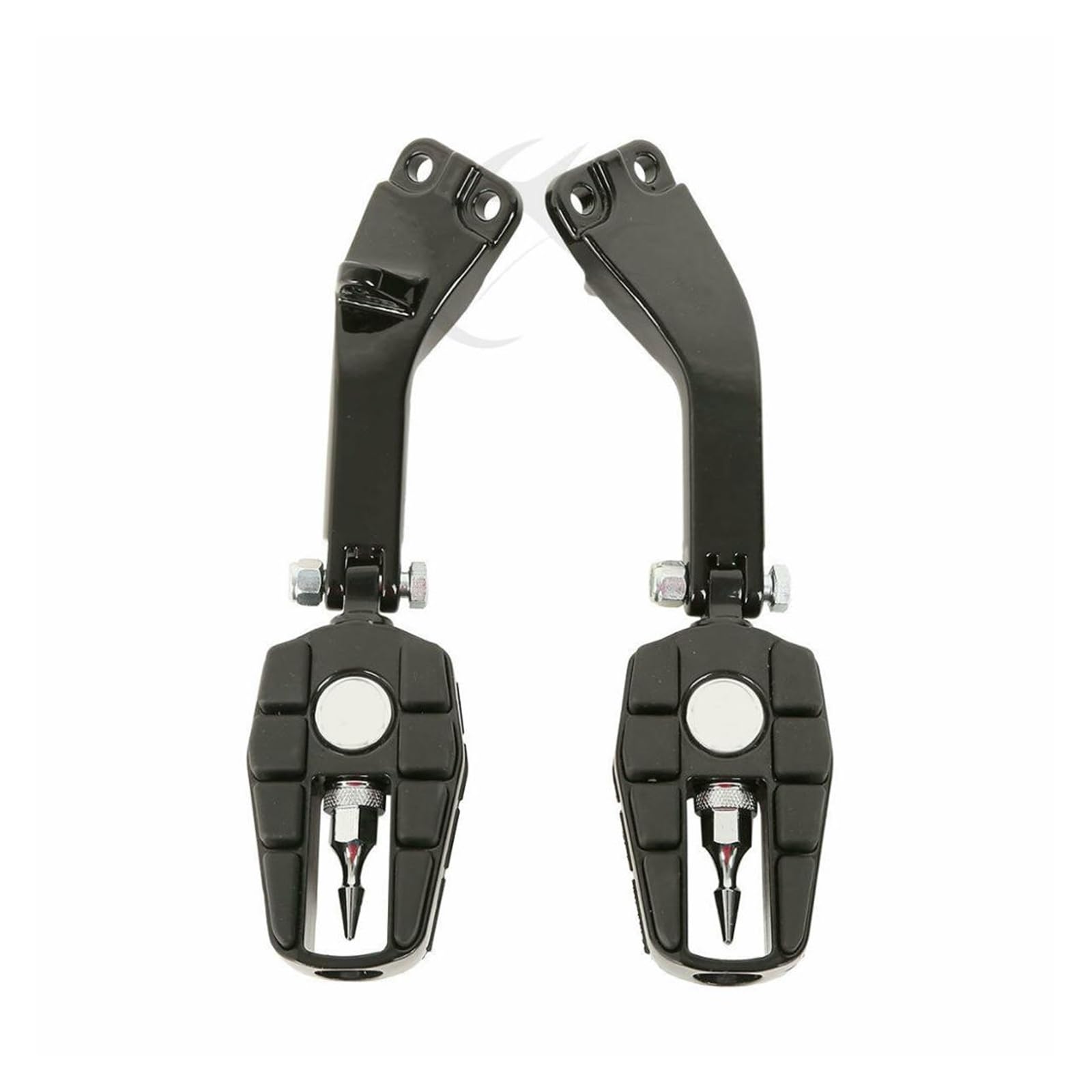 Montagehalterungen for Beifahrerfußrasten for Motorrad, kompatibel mit Harley Dyna Glide-Modellen 2006–2017(C) von MTOIDVALX