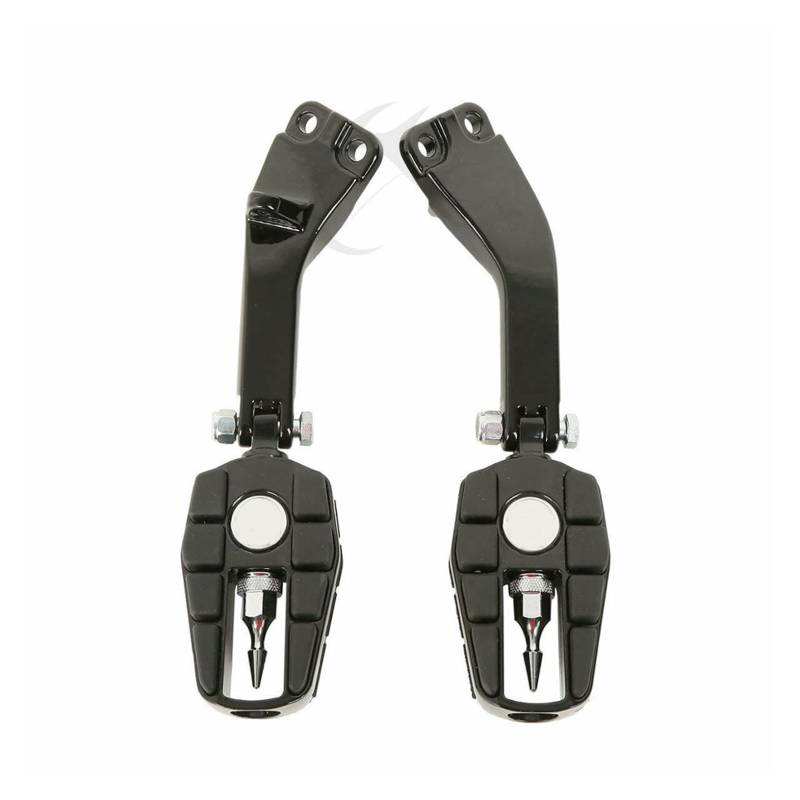 Montagehalterungen for Beifahrerfußrasten for Motorrad, kompatibel mit Harley Dyna Glide-Modellen 2006–2017(C) von MTOIDVALX