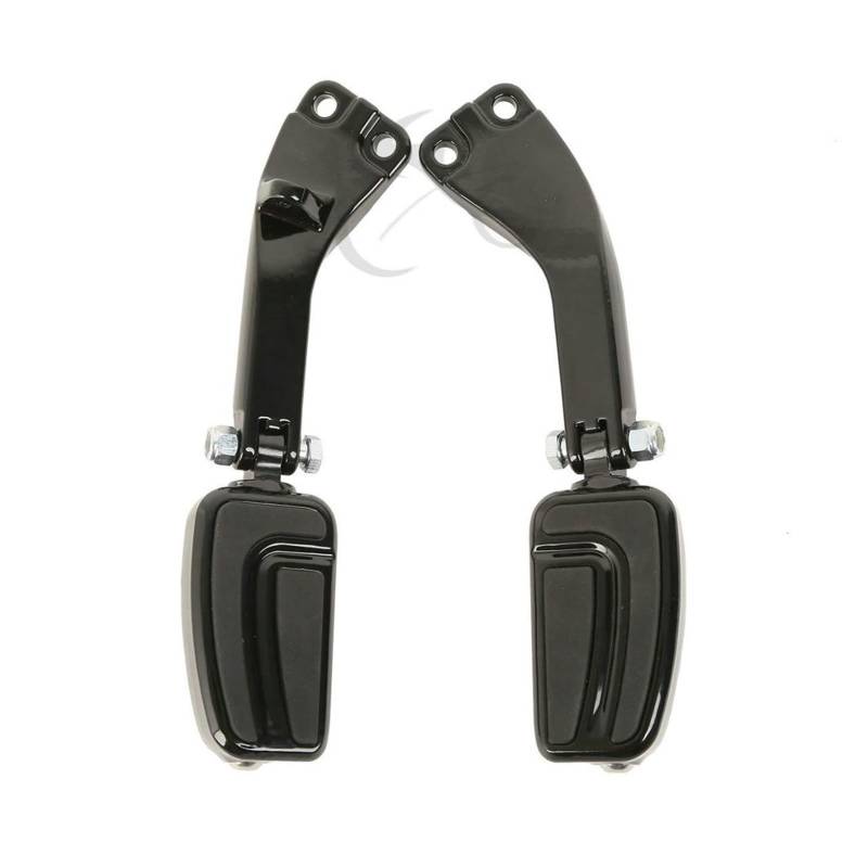 Montagehalterungen for Beifahrerfußrasten for Motorrad, kompatibel mit Harley Dyna Glide-Modellen 2006–2017(D) von MTOIDVALX