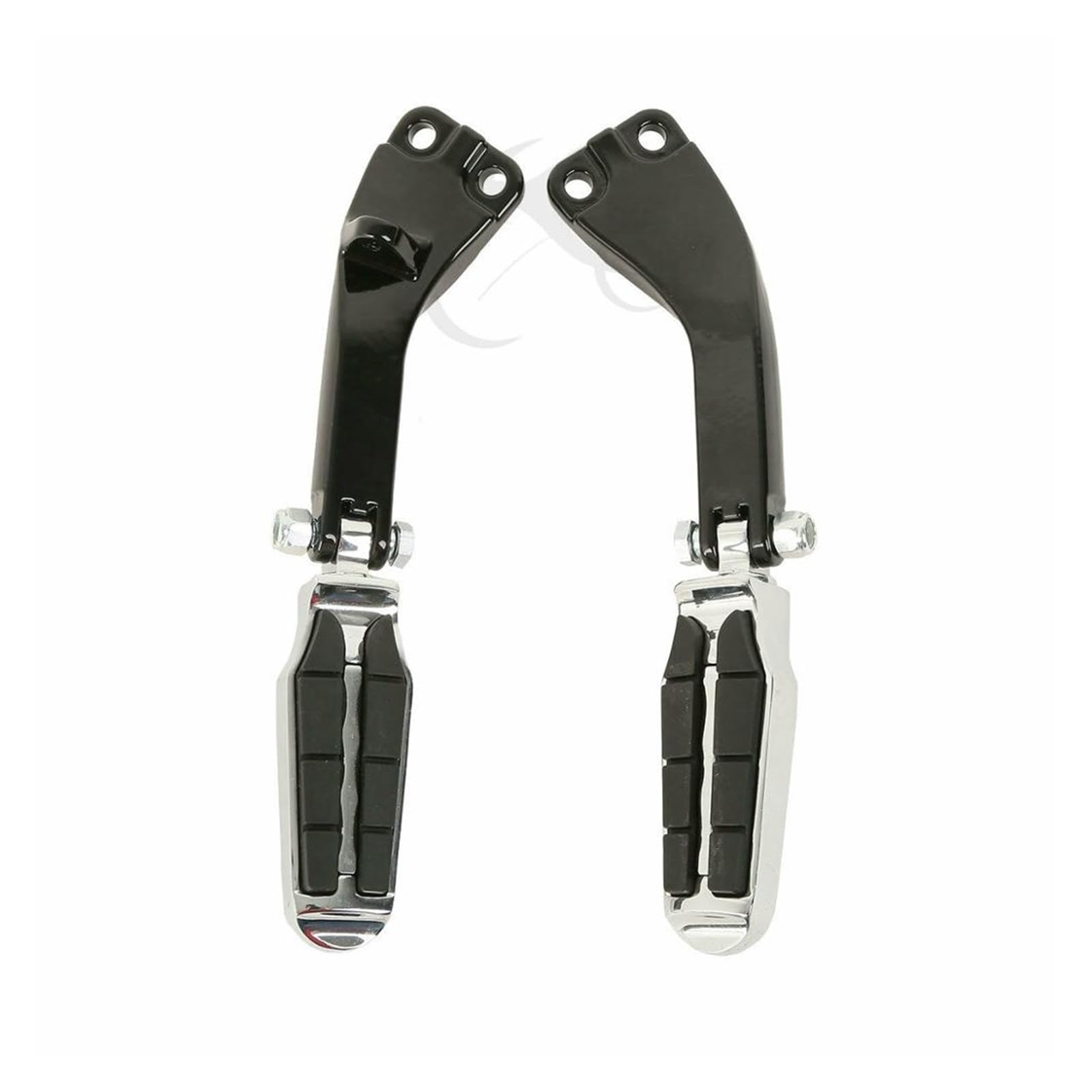 Montagehalterungen for Beifahrerfußrasten for Motorrad, kompatibel mit Harley Dyna Glide-Modellen 2006–2017(G) von MTOIDVALX